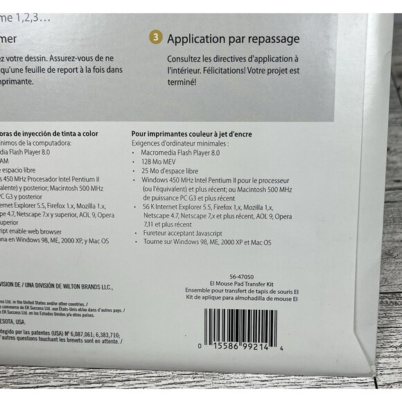 jolee's Boutique Transfer Kit Personalized Mouse Pad Kit Inkjet Printer Wilton - Picture 5 of 5